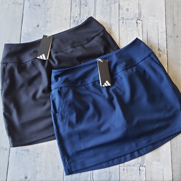 adidas Pants - NWT - Adidas Women’s Pull On Golf Skorts (set of 2) Blue and Black - Size M